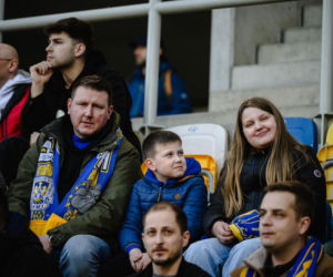 Arka Gdynia - Jagiellonia Białystok: Zdjęcia kibiców i zawodników z meczu 29. kolejki PKO BP Ekstraklasy