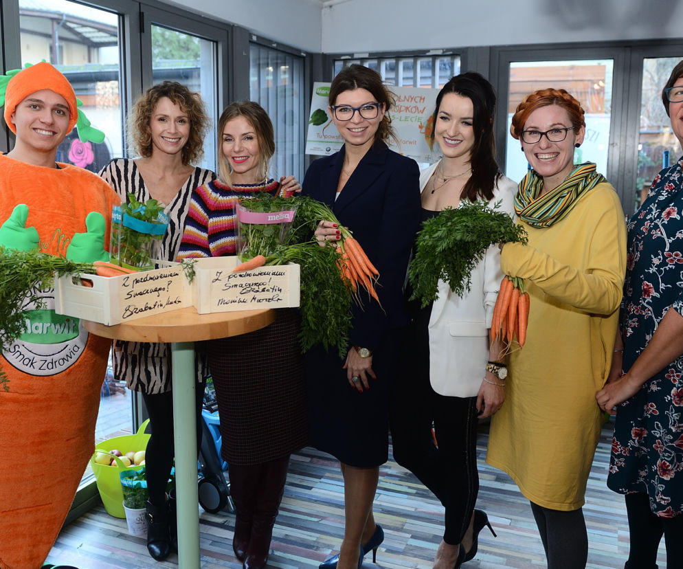 Monika Mrozowska i Ewa Szabatin wsparły projekt edukacyjny