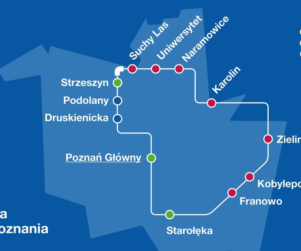 Kolejowa rama Poznania