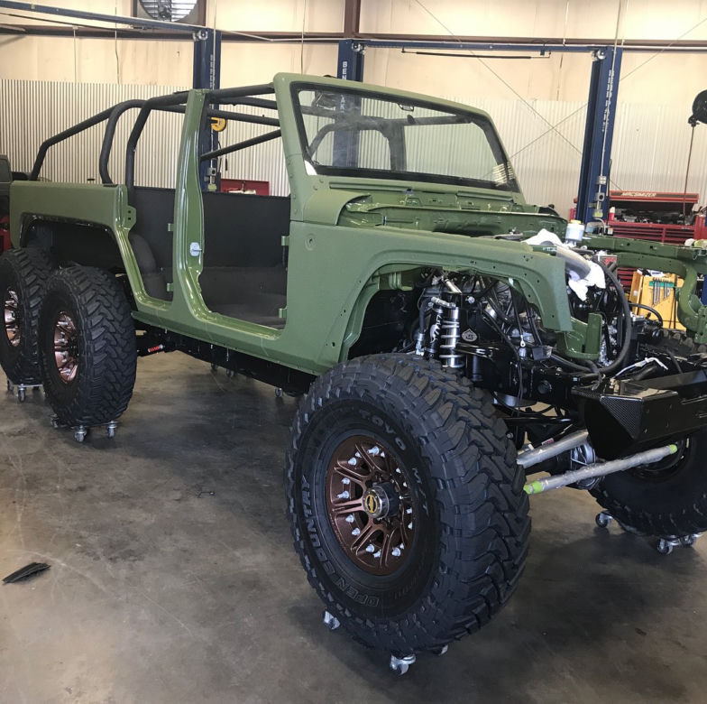 Jeep Wrangler 6x6 Bruiser Conversions