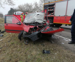Śmiertelny wypadek pod Koninem 24.03.2021