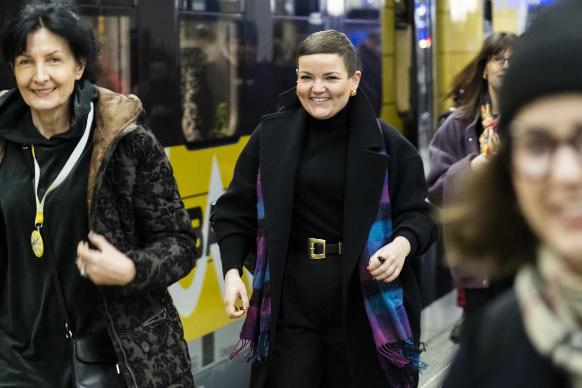 Minister kultury ruszyła na świąteczne zakupy