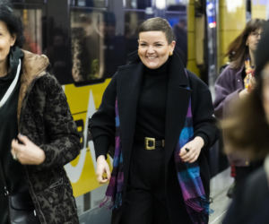 Minister kultury ruszyła na świąteczne zakupy