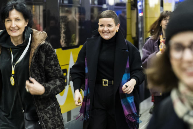 Minister kultury ruszyła na świąteczne zakupy