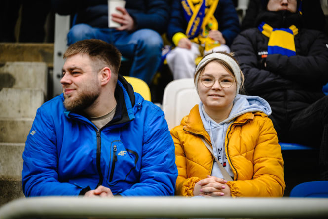 Arka Gdynia - GKS Katowice: Zdjęcia kibiców z meczu 22. kolejki PKO BP Ekstraklasy