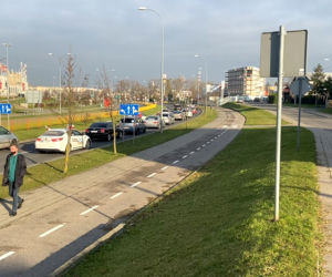 Białystok. Protest taksówkarzy 25.XI.2020