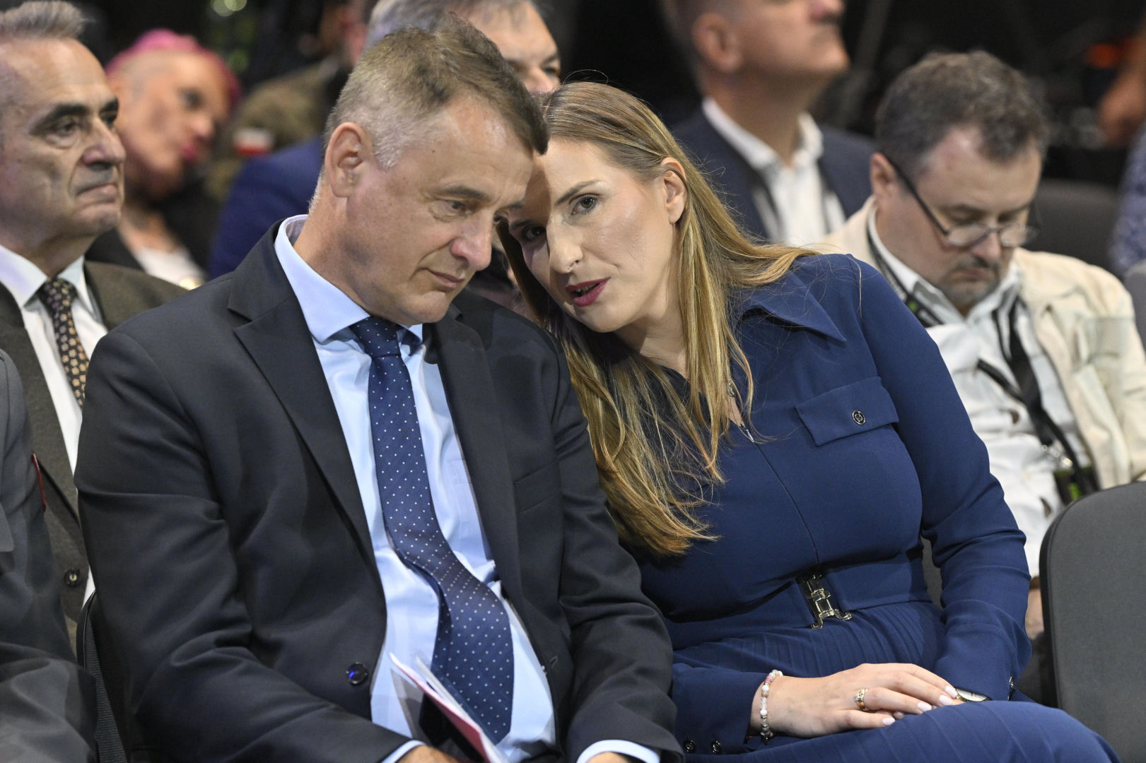 Magdalena Sobkowiak-Czarnecka podczas Warszawskich Targów Obronnych w Expo XXI