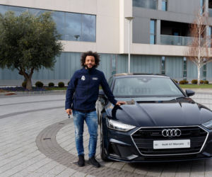 Piłkarze drużyny Real Madryt odebrali nowe samochody Audi
