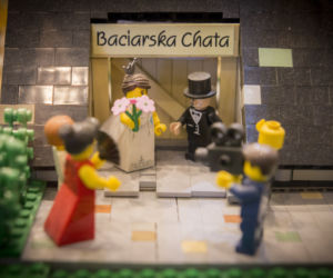 Wystawa budowli z klocków Lego w Lublinie
