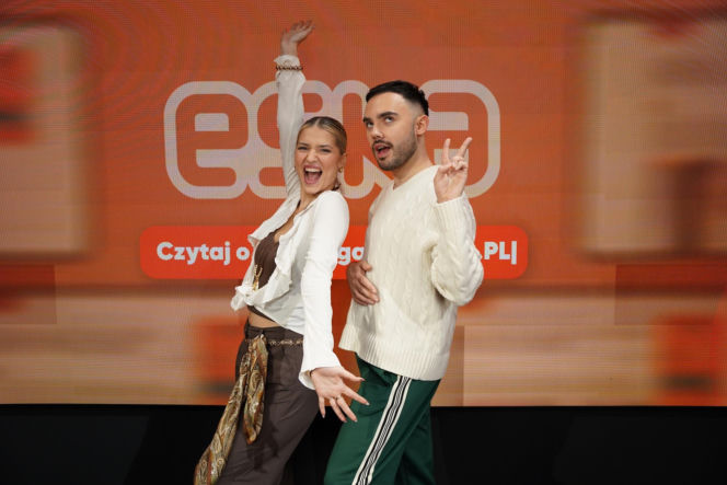 Julia Żugaj w "Gwiazdy przejmują ESKA.pl"