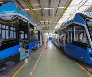 Tramwaj Moderus Gamma 2 został zaprojektowany specjalnie dla MPK Wrocław