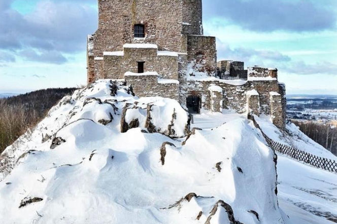 Świętokrzyskie w zimowej szacie