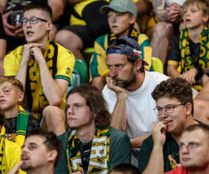 Zdjęcia kibiców z meczu GKS Katowice - MSK Żilina