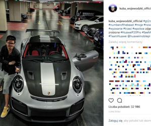 Kuba Wojewódzki ma Porsche 911 GT2 RS