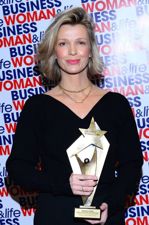 Edyta Górniak, Monika Chwajoł i Krzysztof Ibisz na rozdaniu nagród Polish Businesswomen Awards