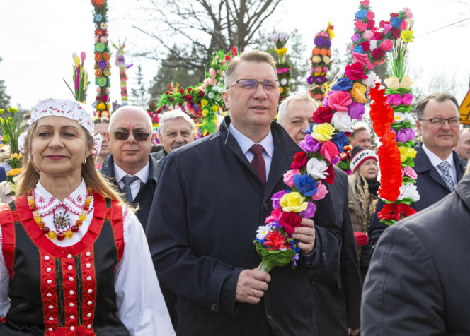 Obchody Niedzieli Palmowej w Lysych