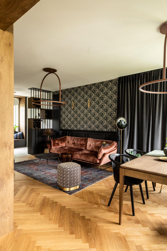 80-m mieszkanie w Gdyni - projekt masz.design