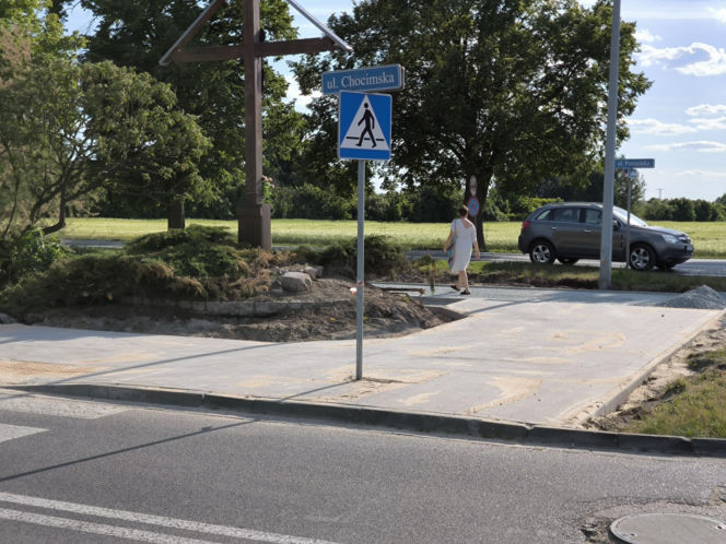 Budowa ścieżki rowerowej na leszczyńskim Gronowie