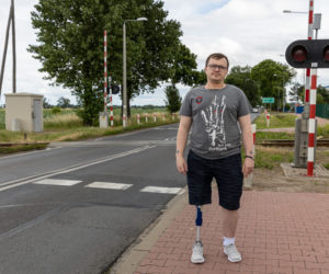 Przeżyłem zderzenie z pociągiem