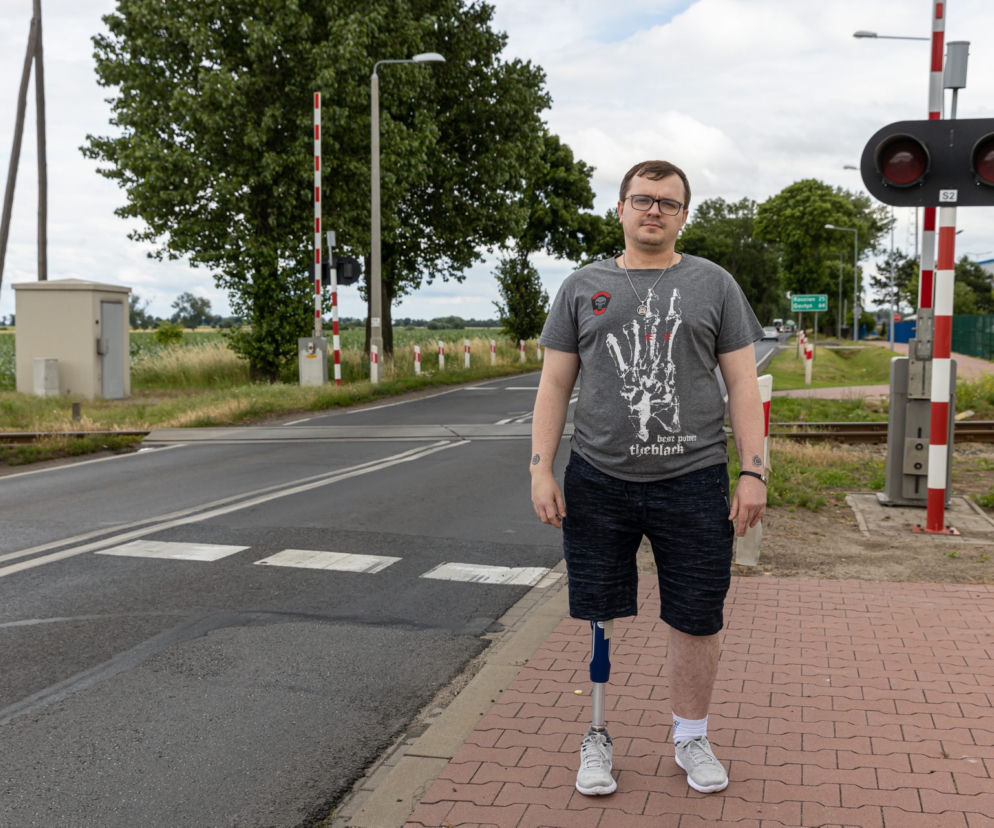 Przeżyłem zderzenie z pociągiem