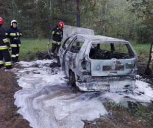 Wypadek na trasie Chojewo - Truski