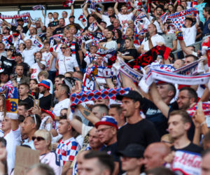 Górnik Zabrze - Ferencvaros: Zdjęcia kibiców z meczu 3. rundy eliminacji Ligi Europy
