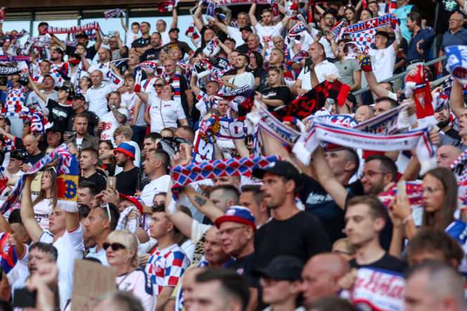 Górnik Zabrze - Ferencvaros: Zdjęcia kibiców z meczu 3. rundy eliminacji Ligi Europy