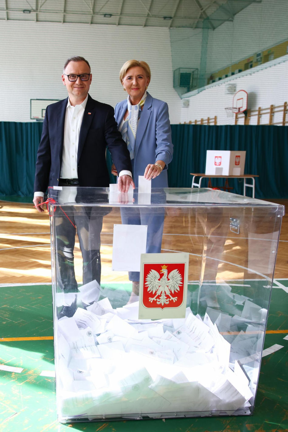  Marta Nawrocka i Agata Duda 