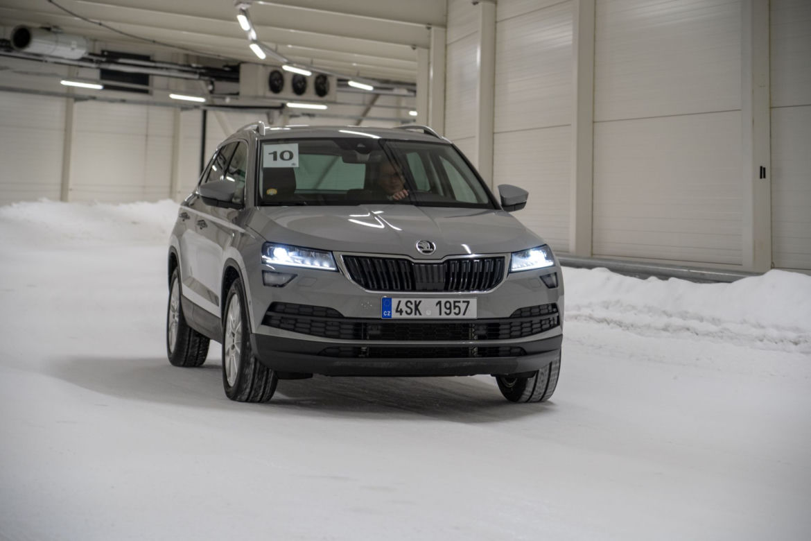 Skoda Arctic Circle Expedition - Laponia, Test World Oy