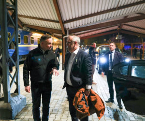 Andrzej Duda w Kijowie