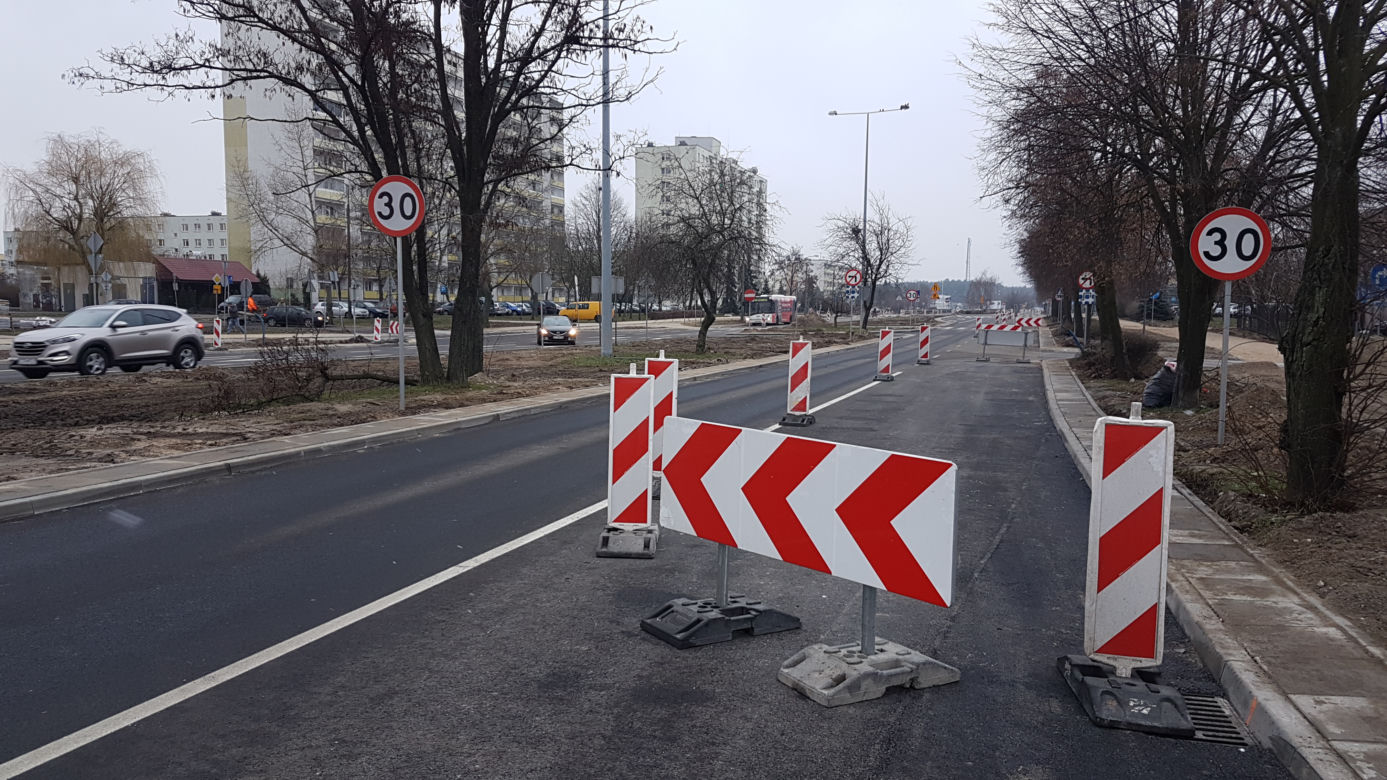 Ligi Polskiej w Toruniu pojedziecie już jednym pasem w obu kierunkach!