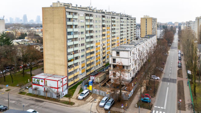 Wola Księcia Janusza w Warszawie w budowie