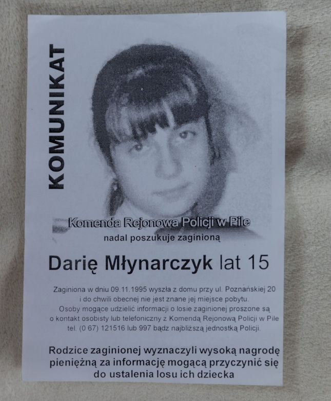 Piła: 14-latka miała iść po podręcznik. Policja szuka jej ciała