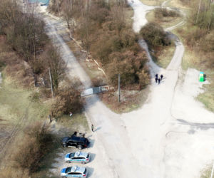 Kraków z lotu ptaka w czasie kwarantanny
