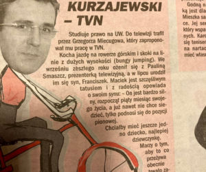 Maciej Kurzajewski prywatnie