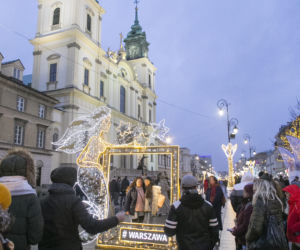 Świąteczny spacer na Trakcie