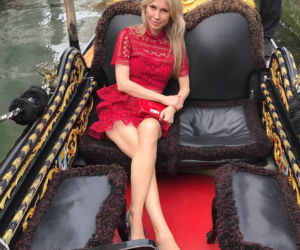 Magdalena Ogórek walczy z upałem