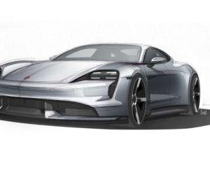 Porsche Taycan - teaser