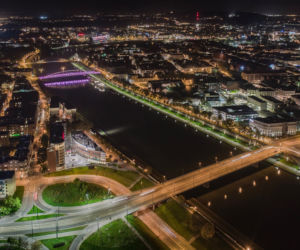 Kraków niczym Las Vegas. Takich zdjęć nocnego miasta jeszcze nie widziałeś!