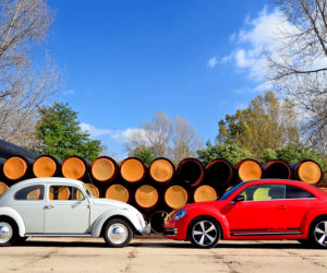 Volkswagen Beetle 2014 r. vs. Volkswagen Garbus 1960 r.