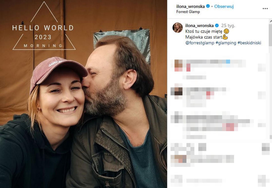  Leszek Lichota i Ilona Wrońska  - razem od 20 lat