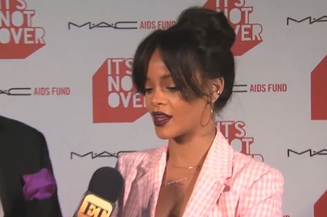 Rihanna wywiad dla telewizji ET