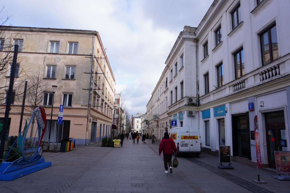 Ulica Chmielna przeszła gruntowny remont