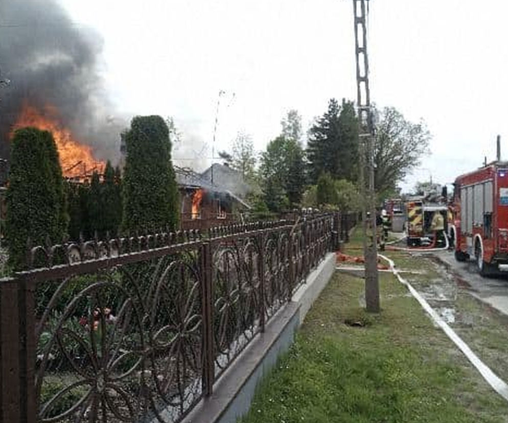 Pani Celina spaliła się po śniadaniu. Makabra pod Mińskiem Mazowieckim