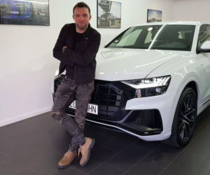 Marcin Wójcik i jego Audi Q8