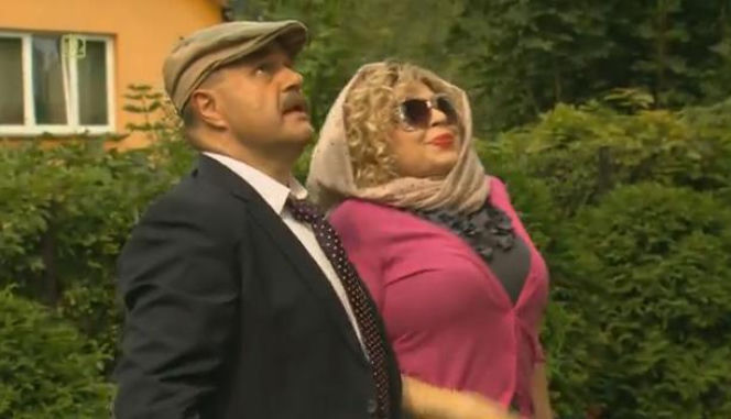 RANCZO 7 sezon. Wójt/senator Paweł Kozioł (Cezary Żak), wójtowa Halina (Violetta Arlak)