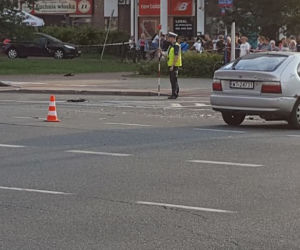 Wypadek w Warszawie