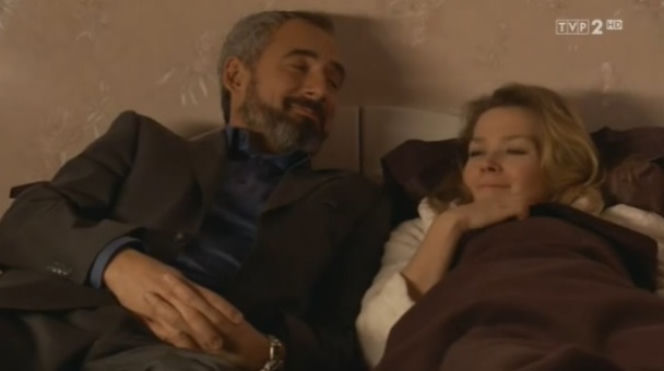 M jak miłość odc. 1058. Anna (Tamara Arciuch), Adam Werner (Jacek Kopczyński)