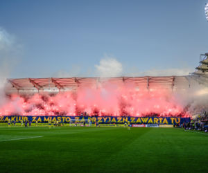 Arka Gdynia - Jagiellonia Białystok: Zdjęcia kibiców i zawodników z meczu 29. kolejki PKO BP Ekstraklasy