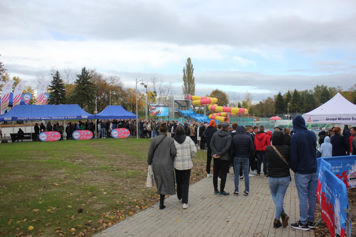 Basen zewnętrzny w Żorach-Roju po przebudowie